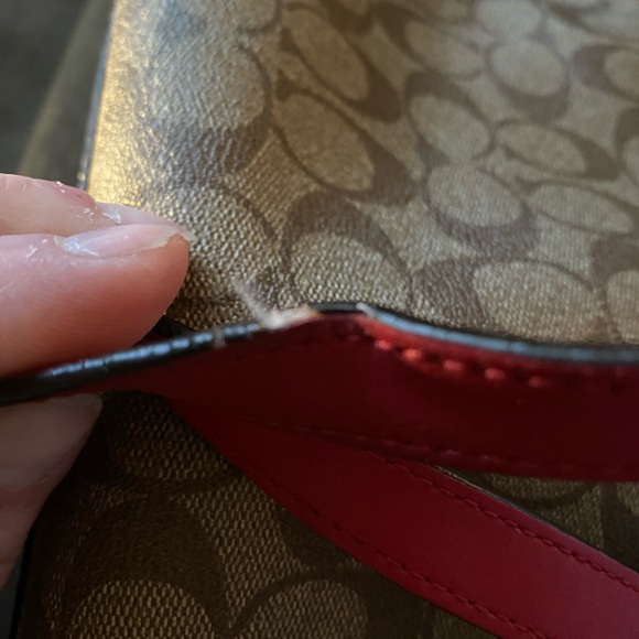 BEAUTIFUL COACH TOTE BAG IN GREAT CONDITION! - Picture 7 of 9